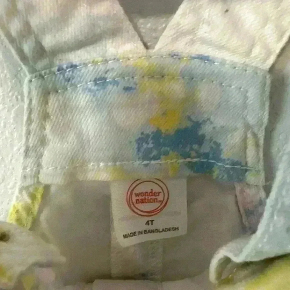 Wonder Nation Baby and Toddler Girls' Jumper Dress Size 4T - Picture 3 of 4